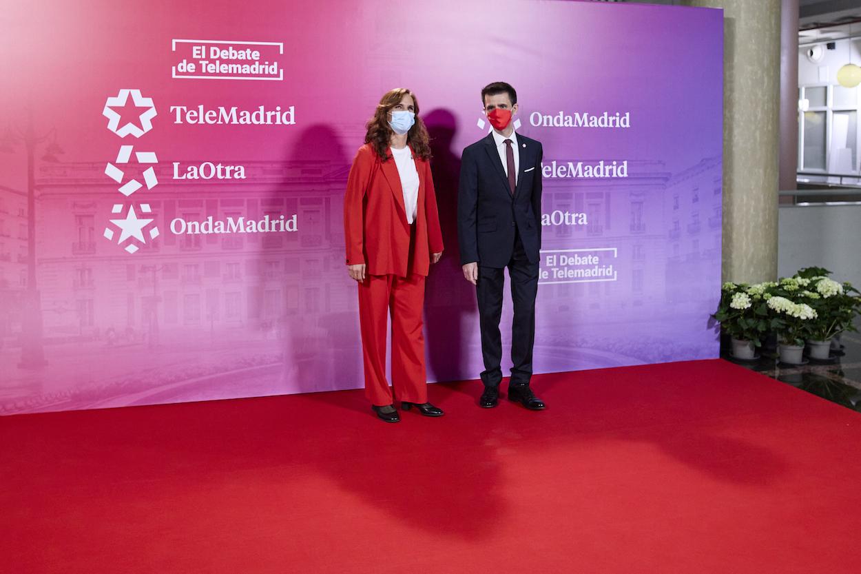 Más Madrid sale satisfecho del debate electoral en Telemadrid. Europa Press