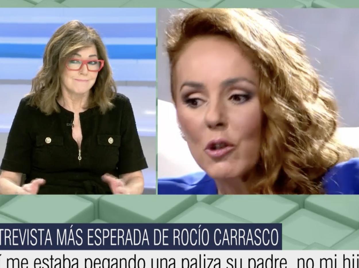 Ana Rosa critica las palabras de Rocío Carrasco