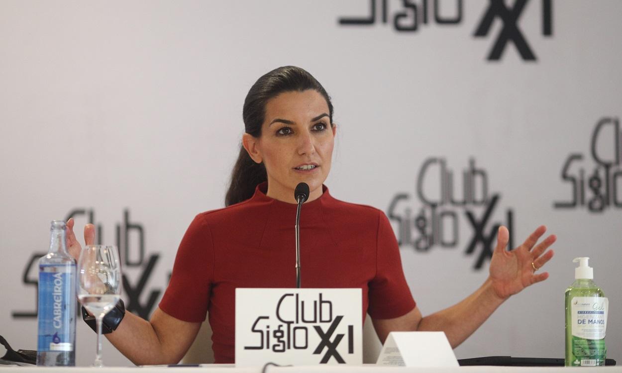 La candidata de Vox a la Presidencia de la Comunidad de Madrid, Rocío Monasterio. EP