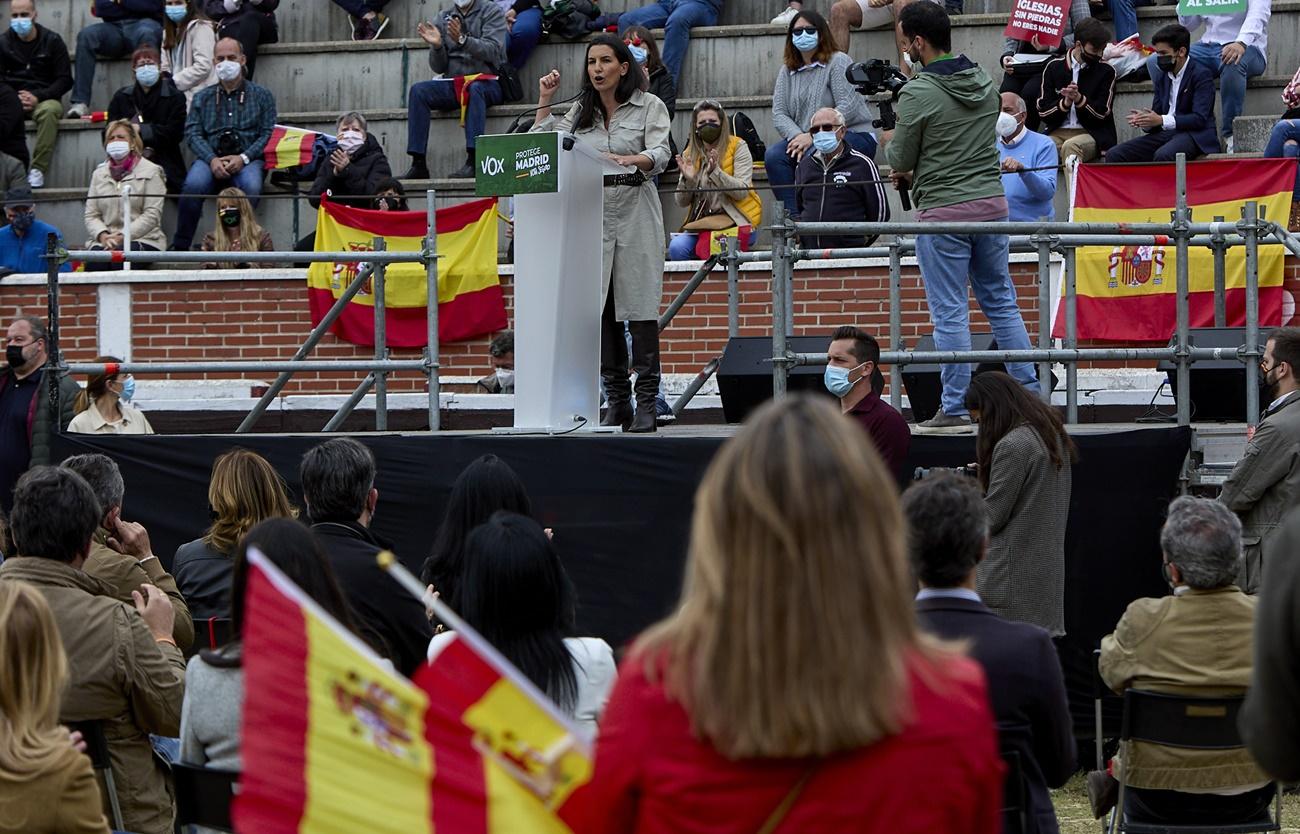 Acto de Vox en San Sebastián de los Reyes