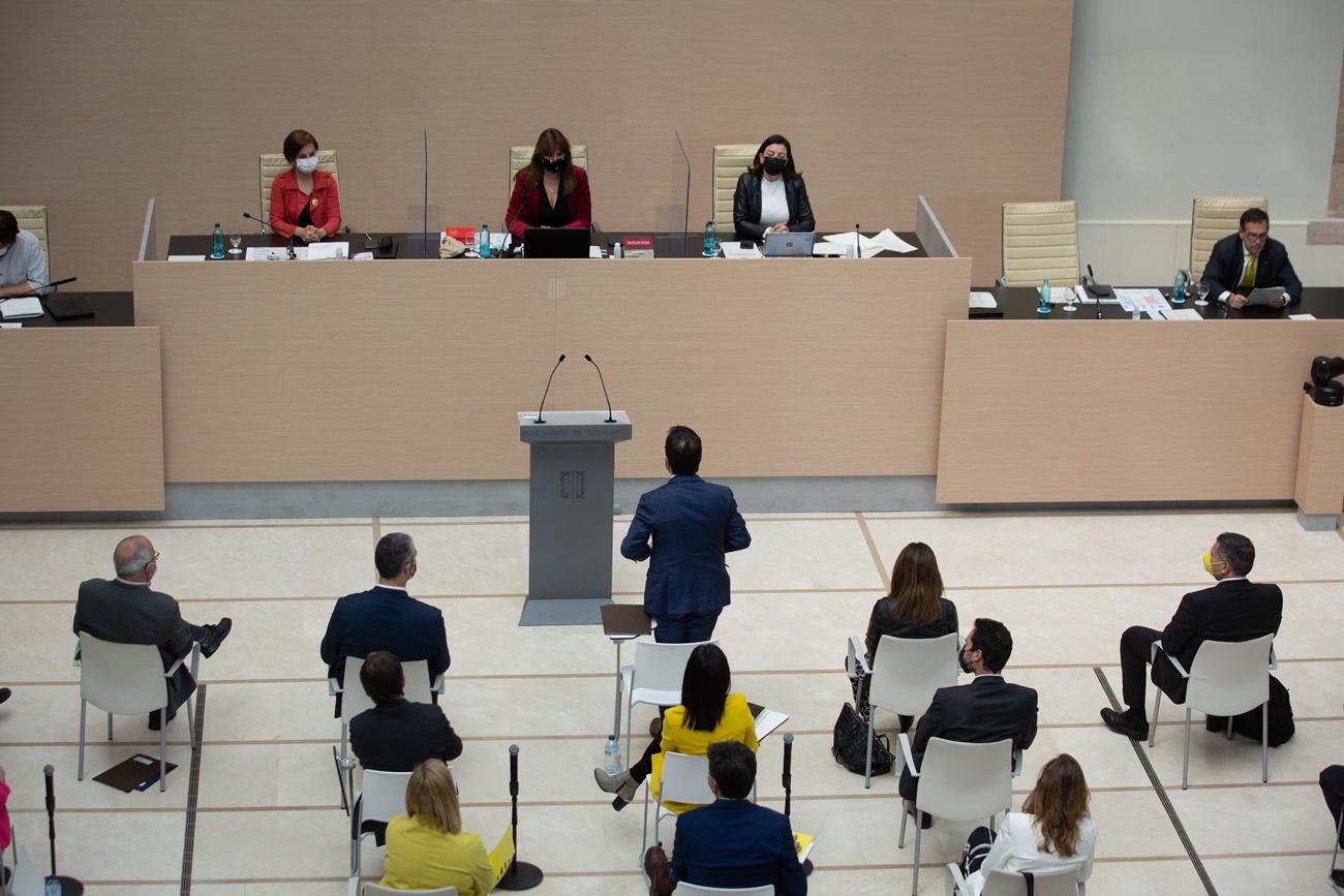 Segunda sesión del debate de investidura del candidato de ERC a presidente de la Generalitat