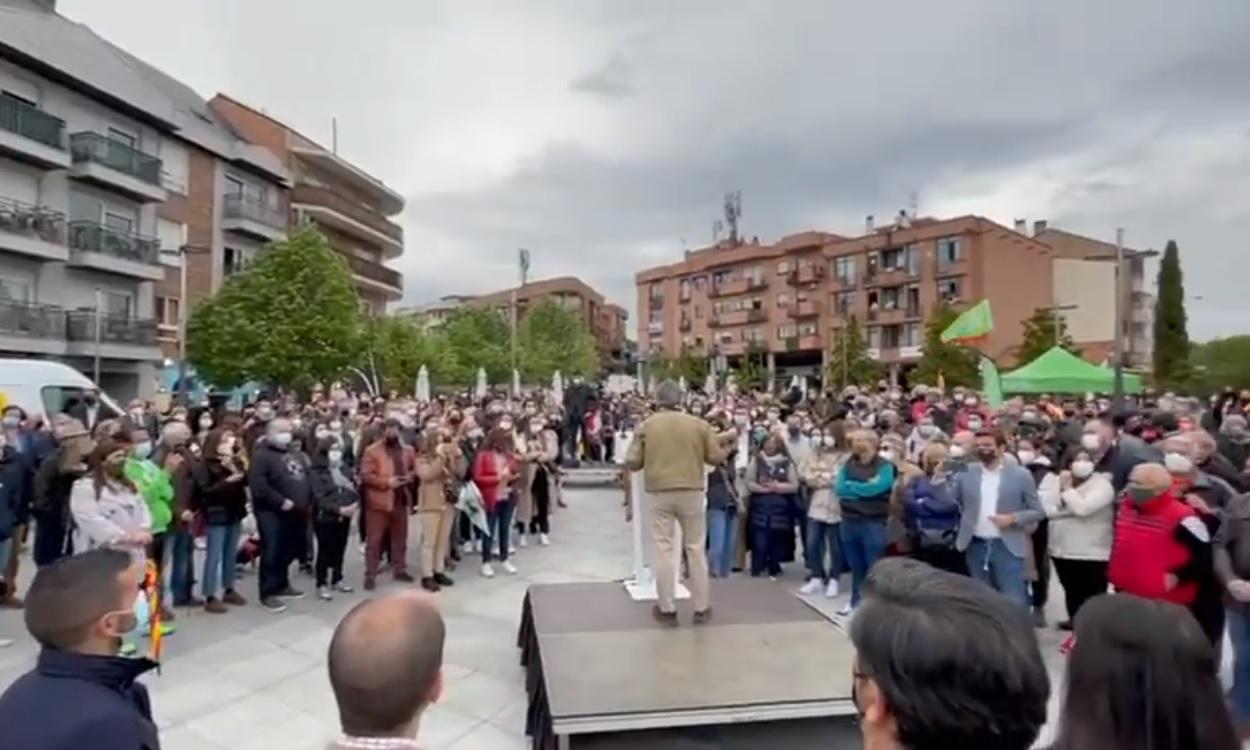 El mitin de Vox en Majadahonda. Twitter