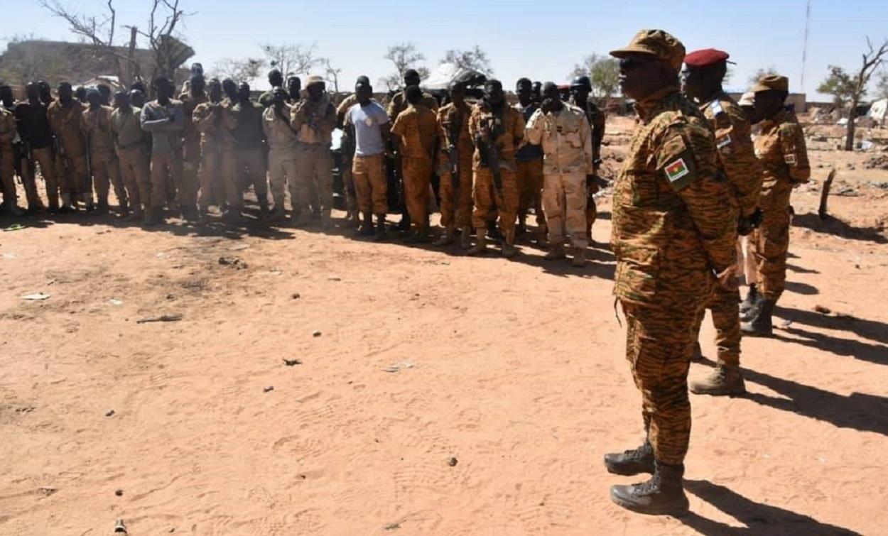 Militares de Burkina Faso. Fuente Estado Mayor del Ejército de Burkina Faso