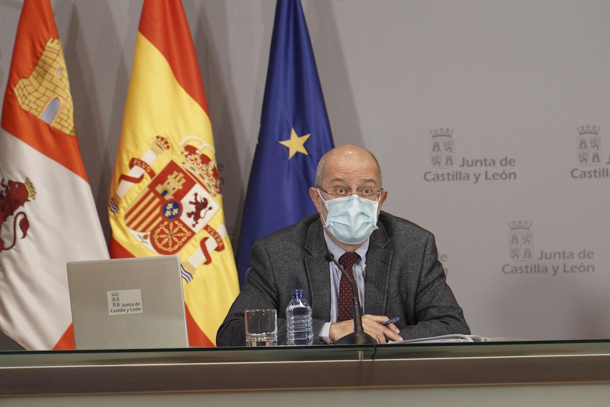 Francisco Igea arremete contra el dirigente del PP que critica a la Junta. Europa Press