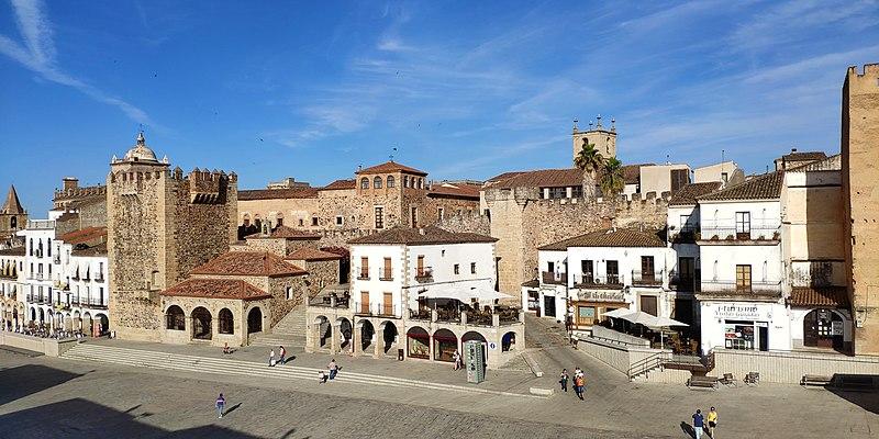 Casco antiguo de Cáceres Casco antiguo de Cáceres