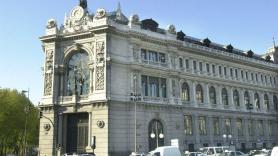 Fachada del Banco de España, en Madrid. Europa Press.