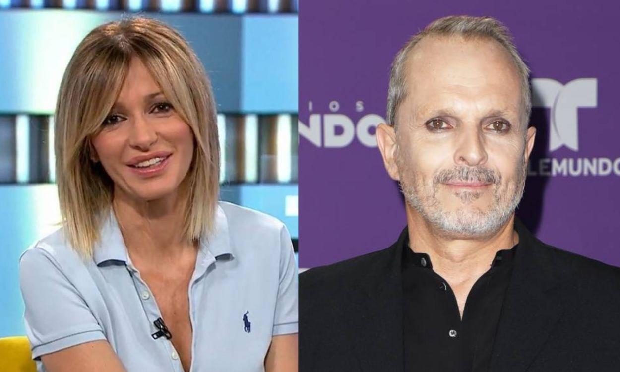 Susanna Griso y Miguel Bosé.