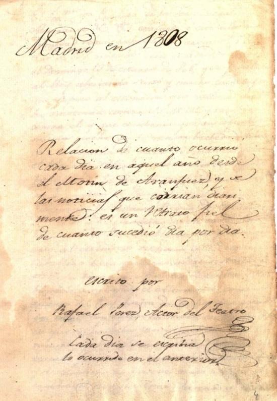 Diario de Rafael Pérez Diario de Rafael Pérez