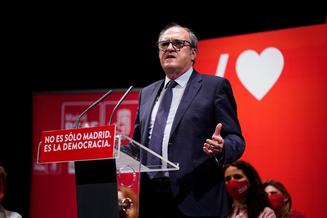 Ángel Gabiondo, candidato del PSOE a la Comunidad de Madrid