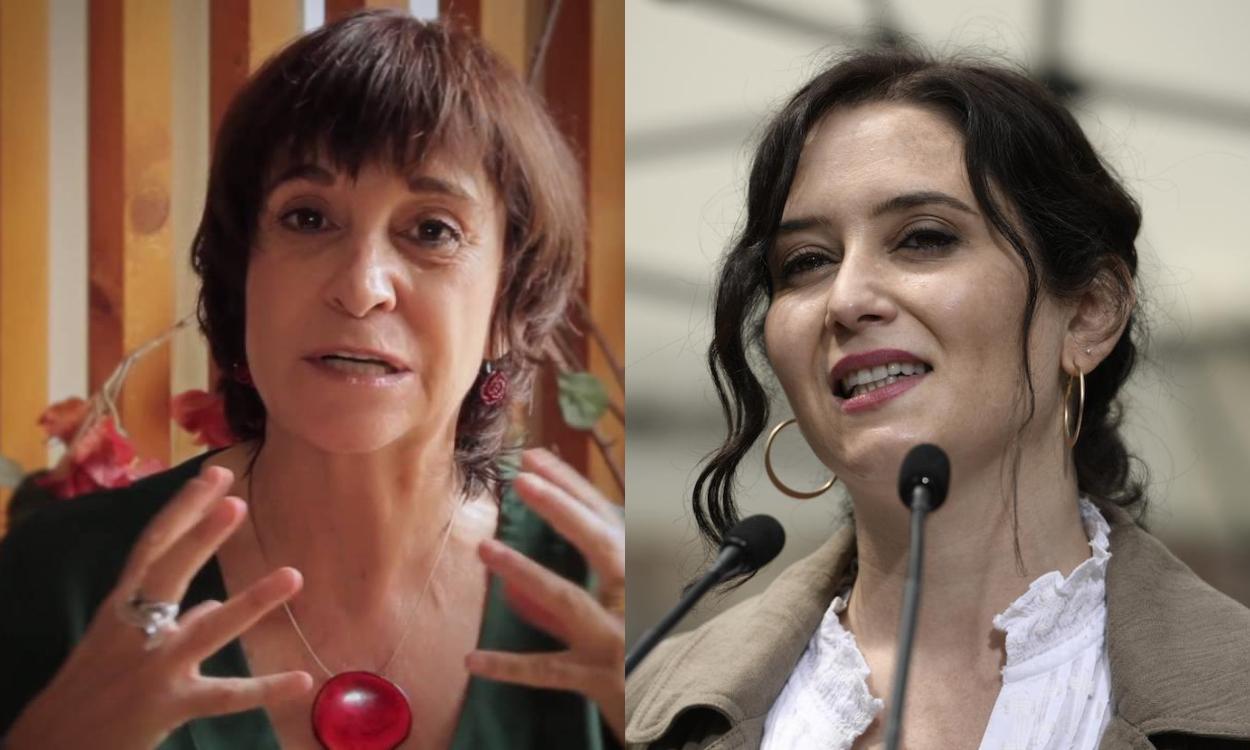 Rosa Montero e Isabel Díaz Ayuso. Fuente: elaboración propia.