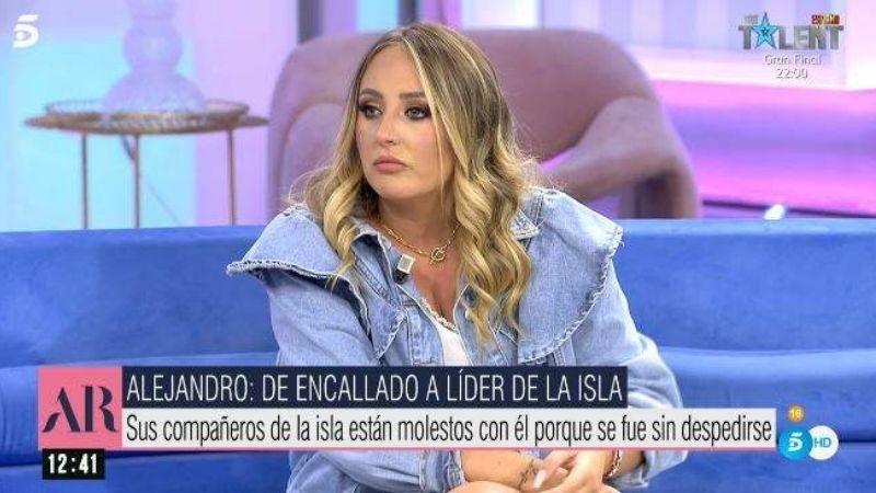 Rocío Flores comenta la última edición de 'Supervivientes' en 'El Programa de Ana Rosa'. Telecinco.