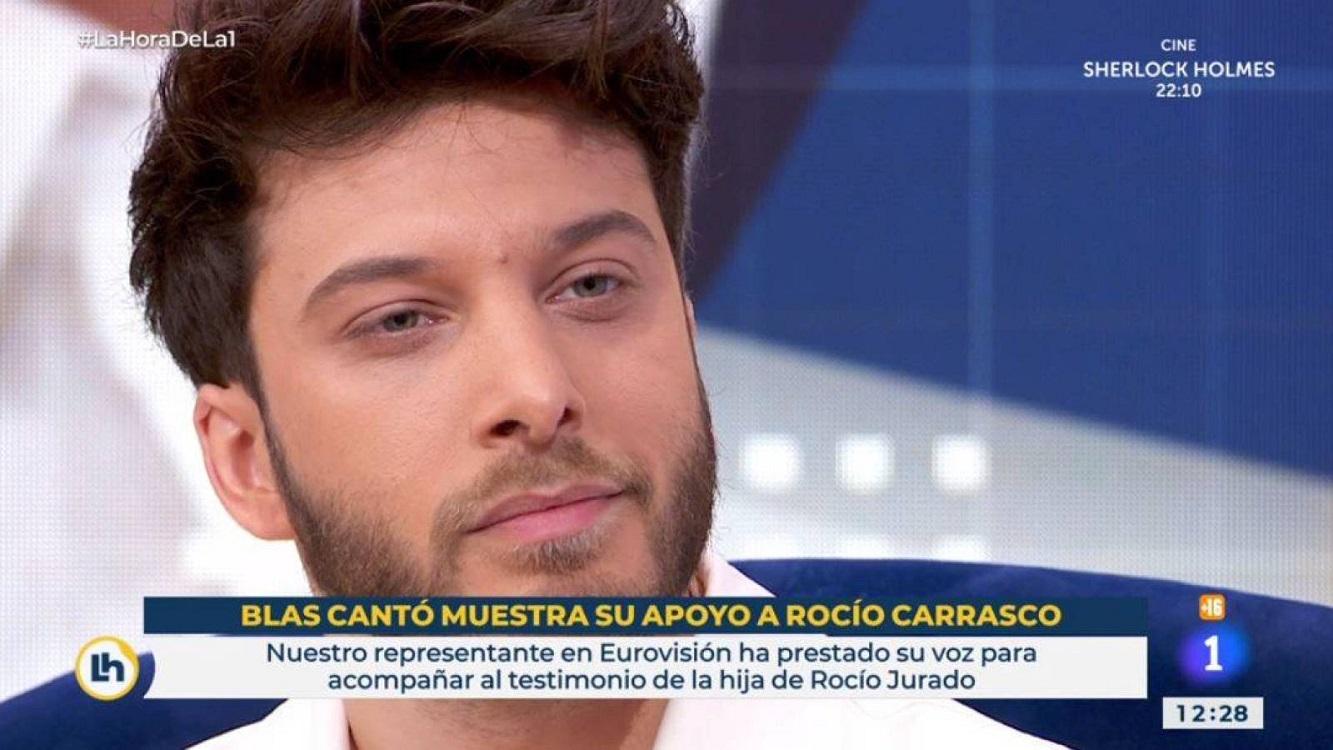 Blas Cantó en 'La hora de La 1'. TVE