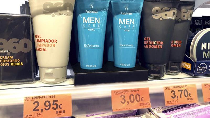 Exfoliante hombres Mercadona