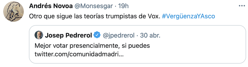 Un usuario responde Pedrerol