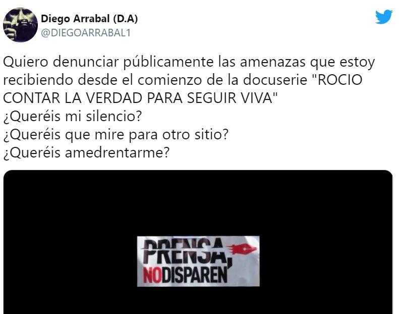 Diego Arrabal. Twitter