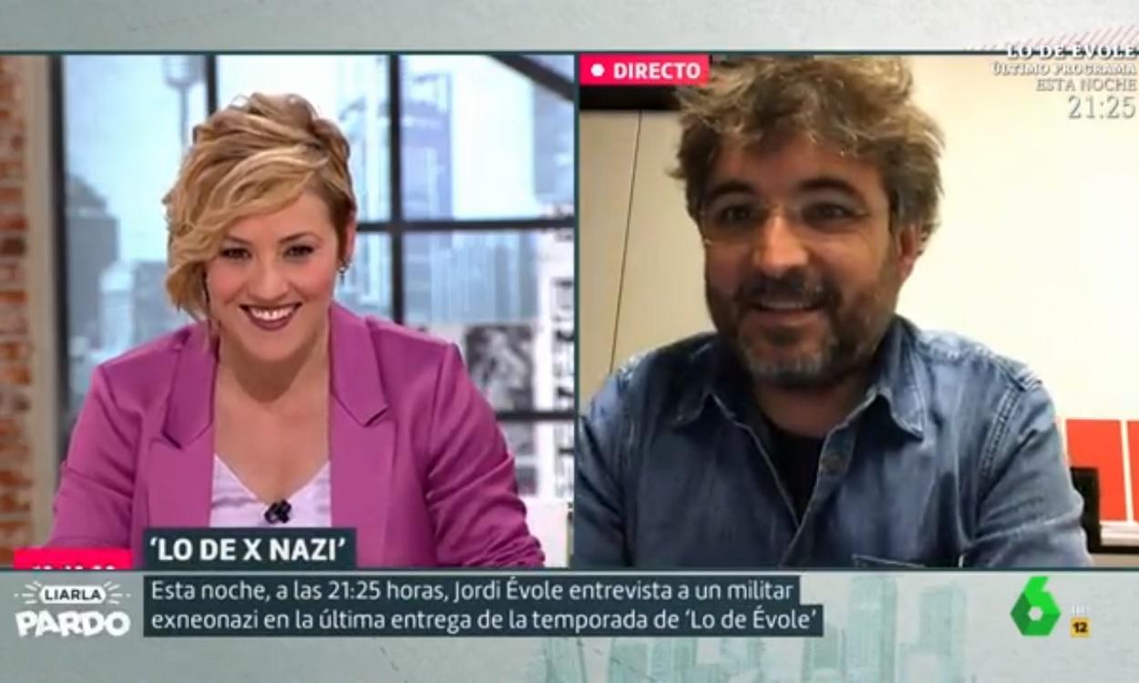 Cristina Pardo entrevista a Jordi Évole. Atresmedia