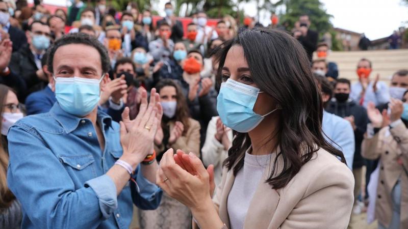 Edmundo Bal e Inés Arrimadas. Fuente: Europa Press.