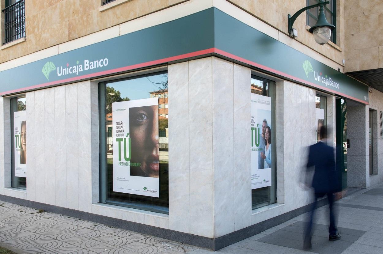 Oficina de Unicaja Banco. Europa Press