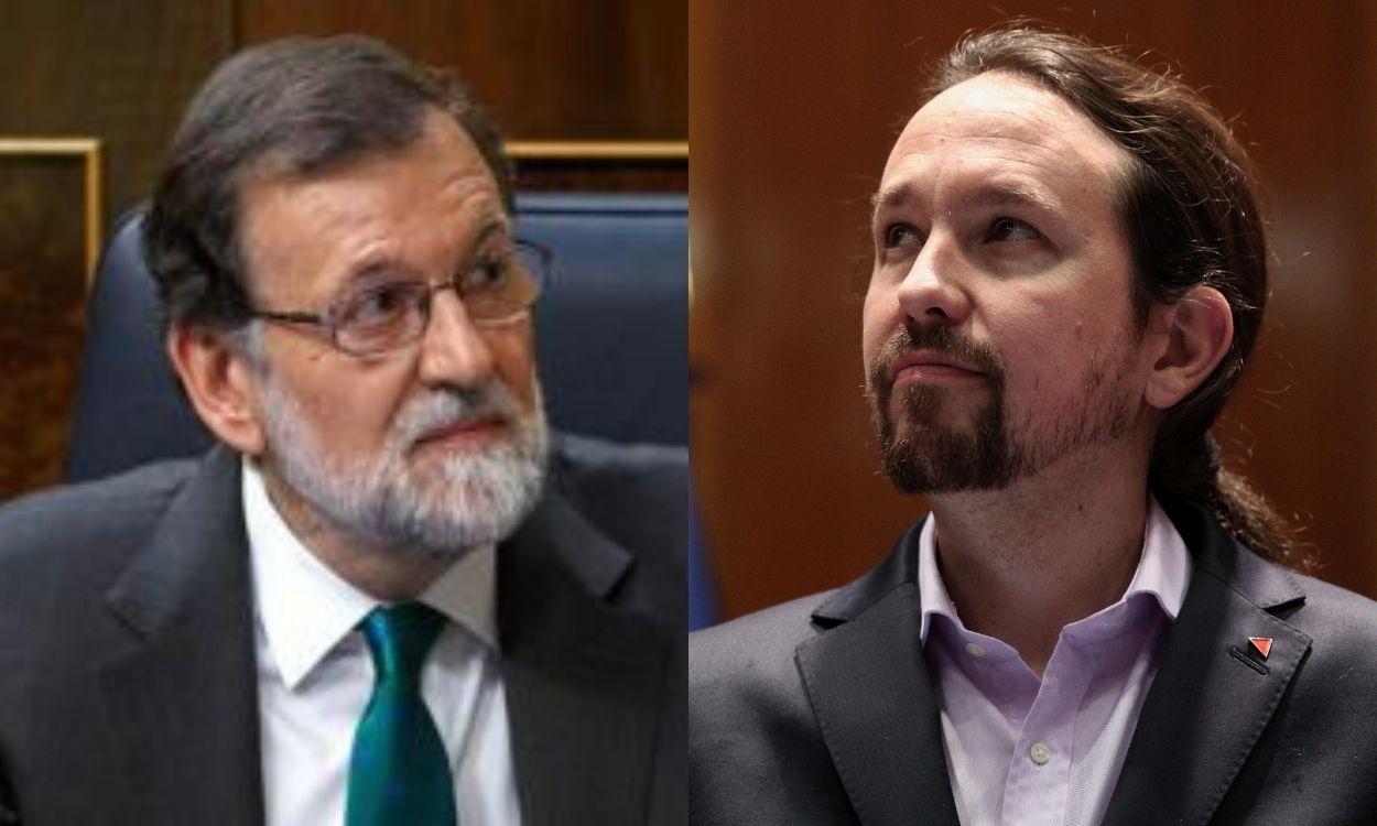 Mariano Rajoy y Pablo Iglesias.