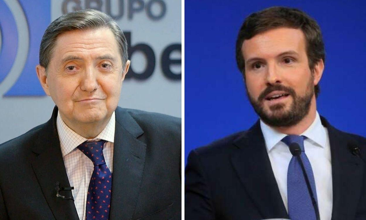 Federico Jiménez Losantos y Pablo Casado