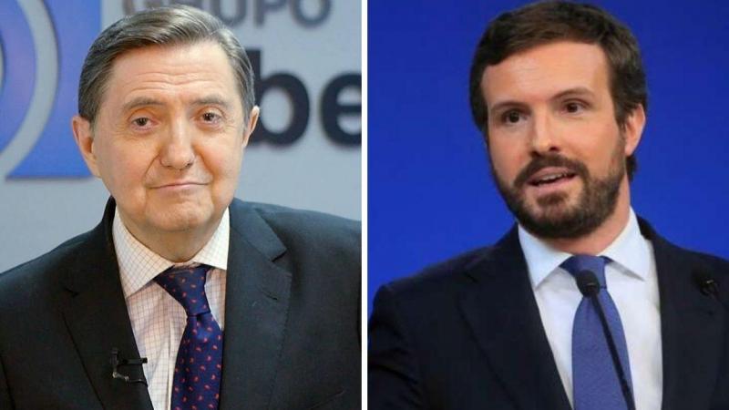 Federico Jiménez Losantos y Pablo Casado