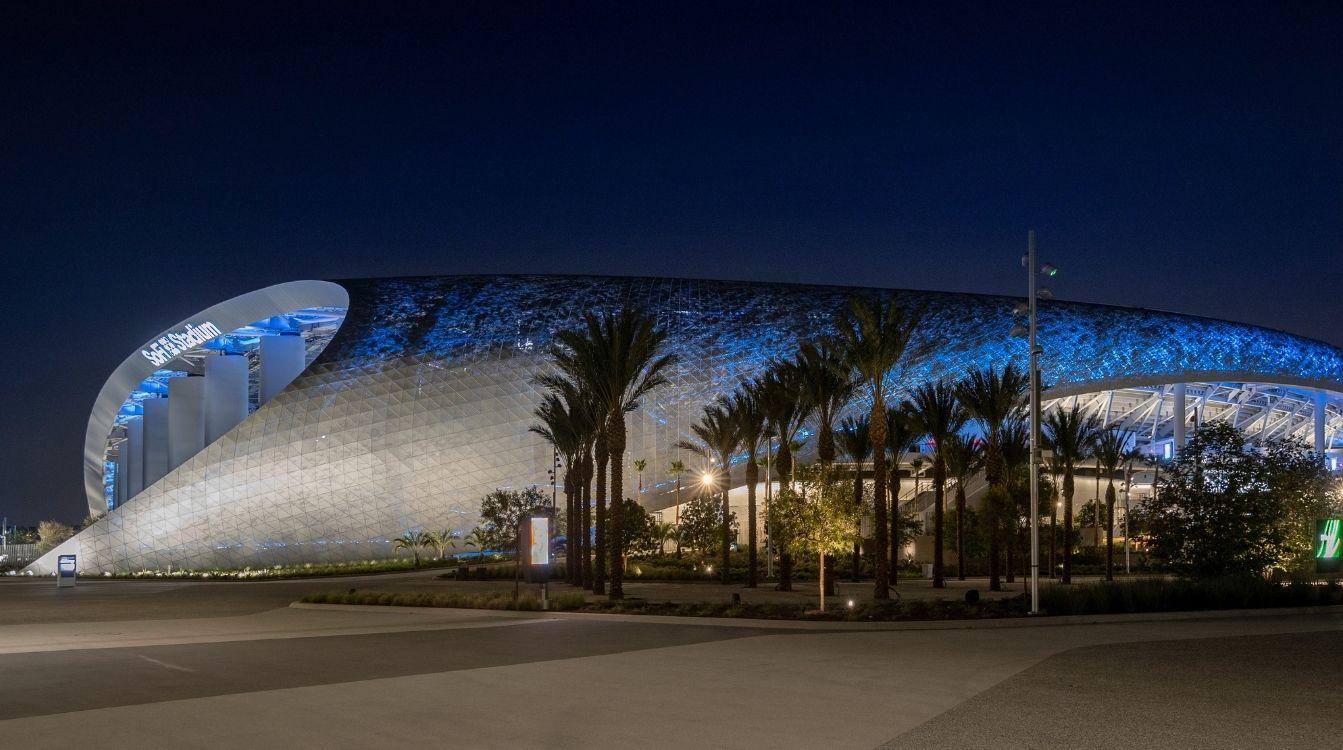 ACS, que es la principal contratista en EEUU, ha inaugurado este año el espectacular estadio de fútbol SoFi de Inglewood, en Los Angeles (California)