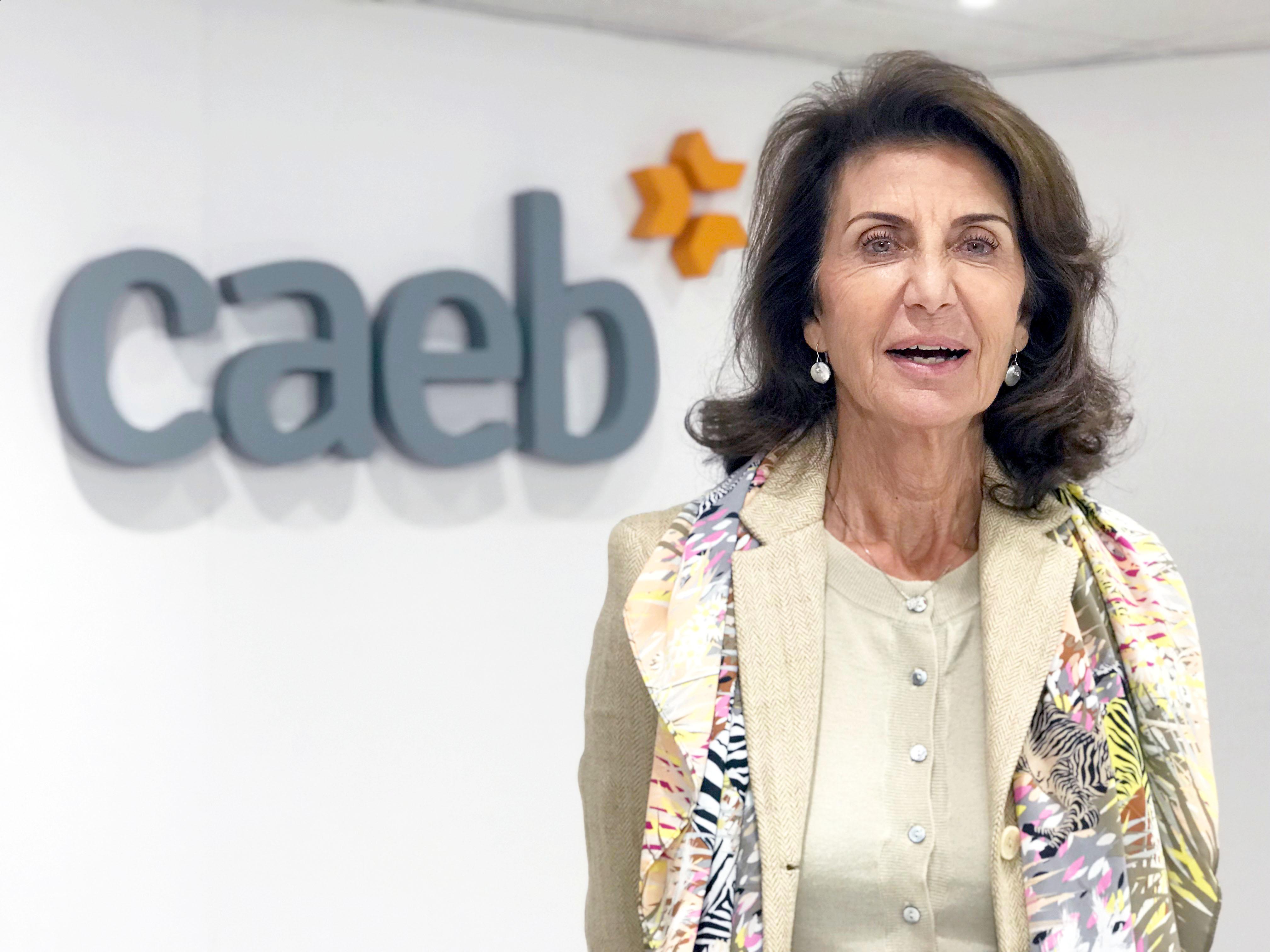 La presidenta de UBES, Carmen Planas Palou