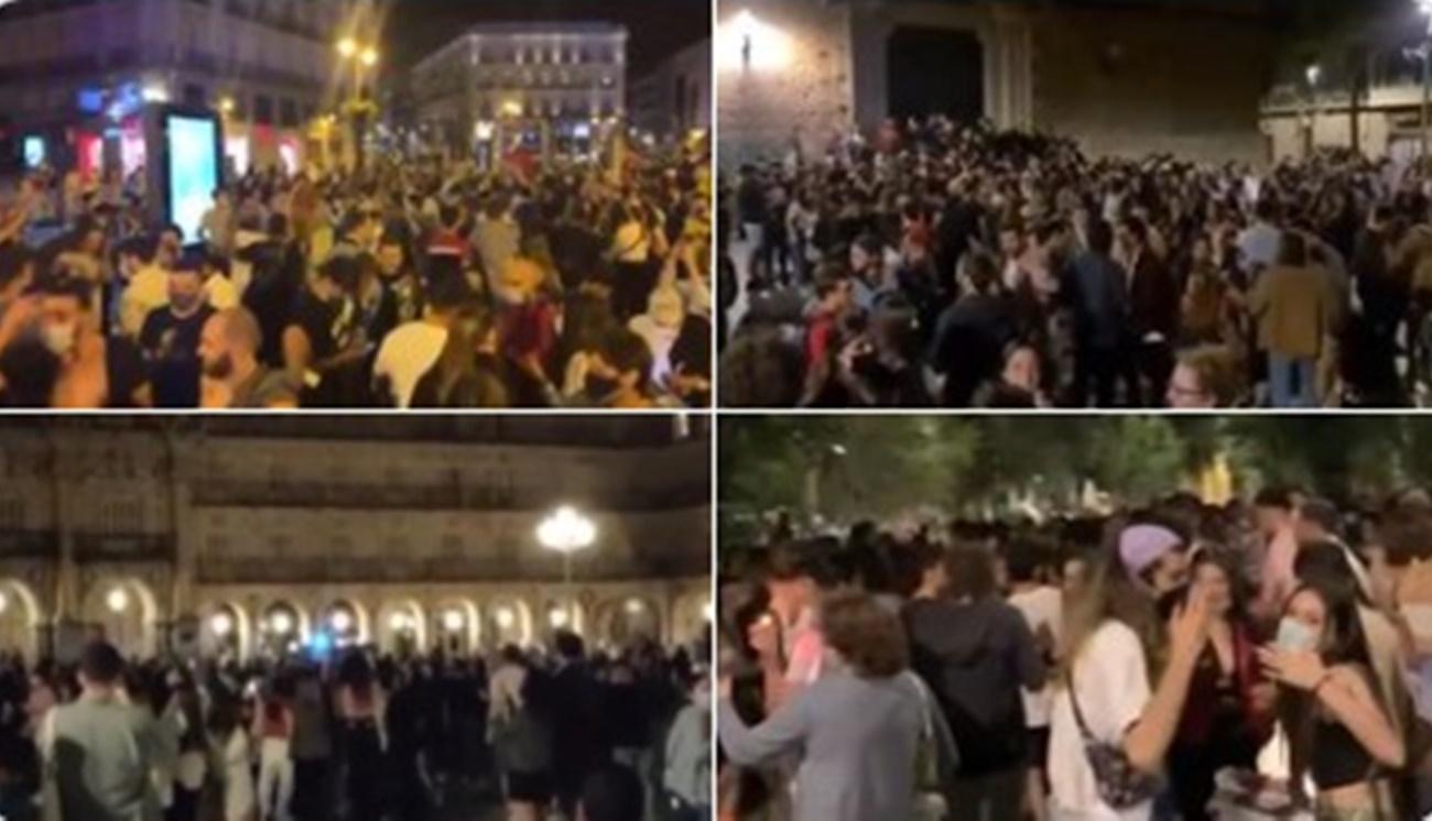 Fiestas en España para celebrar el Estado de Alarma