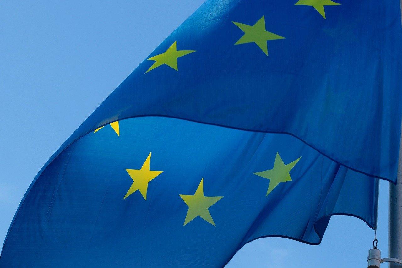 Imagen de la bandera de la Unión Europea. Fuente: Pixabay.