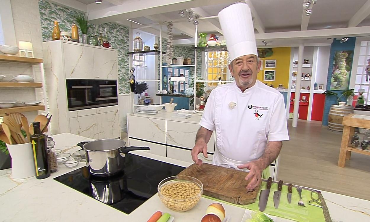 Karlos Arguiñano en 'Cocina Abierta'. Atresmedia