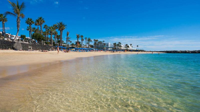 Playa de Lanzarote. Web Turismo Canarias