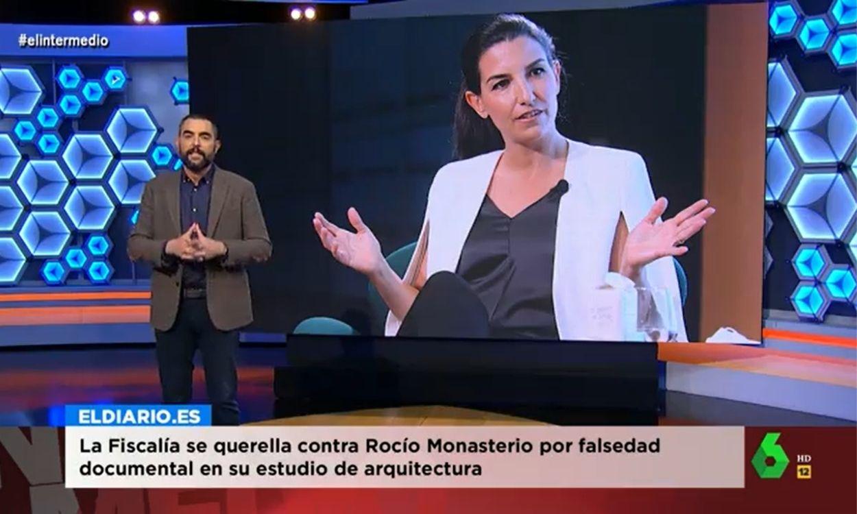 Dani Mateo ironiza sobre Rocío Monasterio y su licencia de arquitecta en 'El Intermedio', La Sexta.