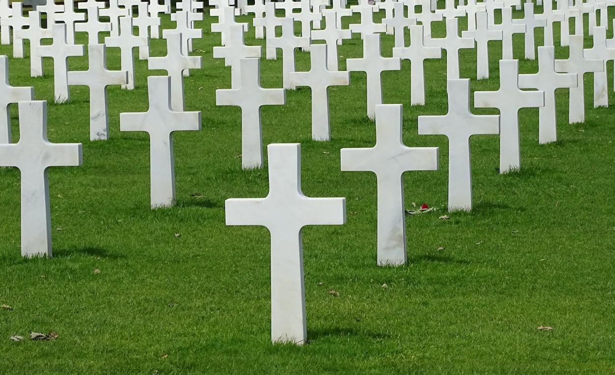 Cementerio de Normandía.