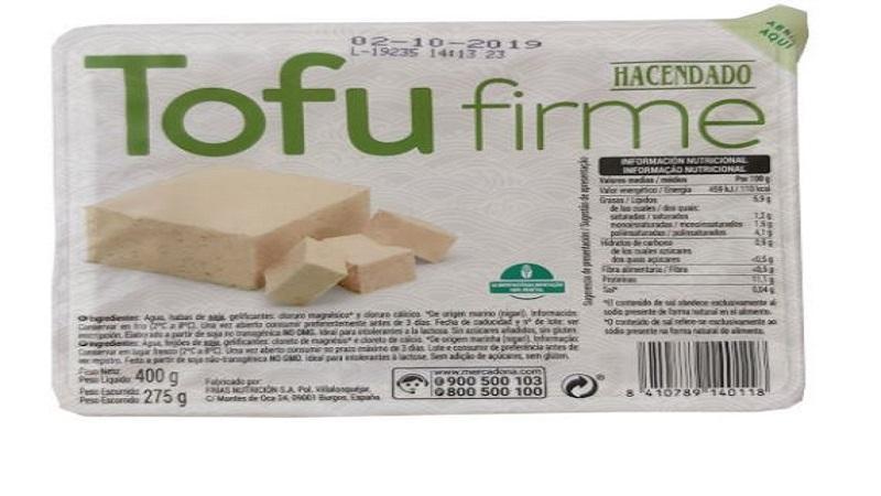 tofu mercadona vegano