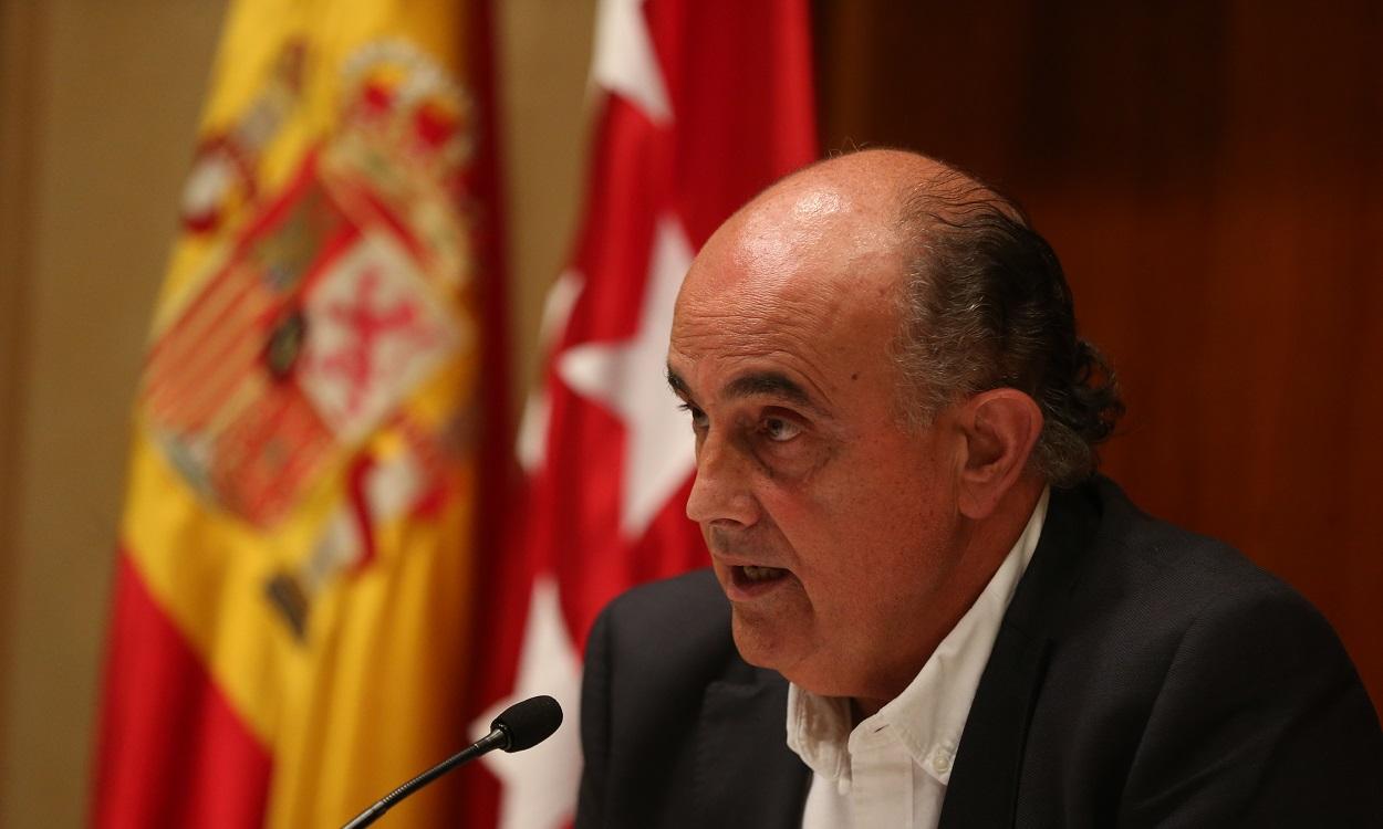 El viceconsejero de Salud Pública y Plan COVID-19 de la Comunidad de Madrid, Antonio Zapatero. EP