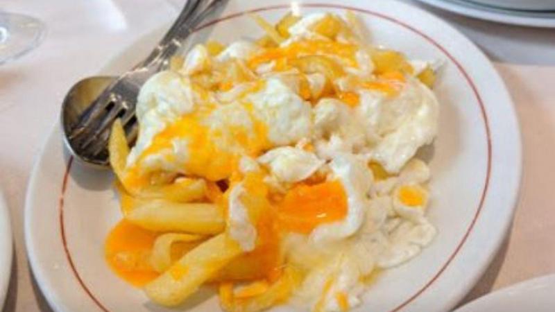 Casa Lucio. Huevos rotos Casa Lucio. Huevos rotos