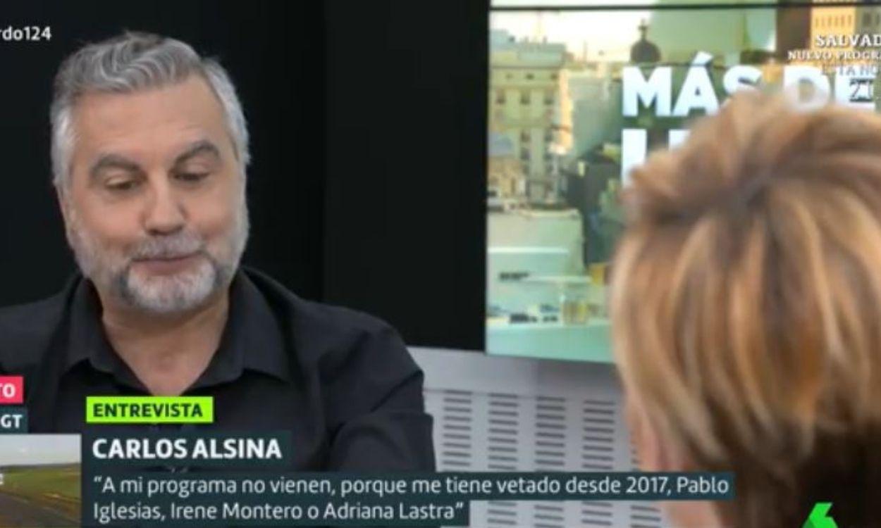 Carlos Alsina, entrevistado en Liarla Pardo. LaSexta. 