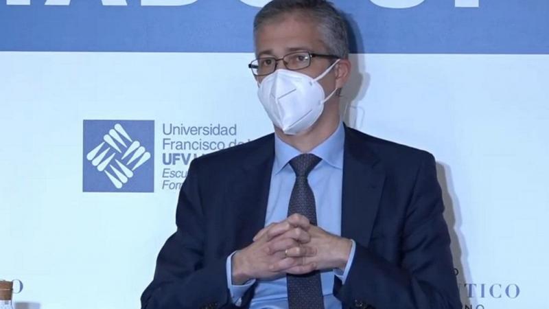El gobernador del Banco de España, Pablo Hernández de Cos. EP