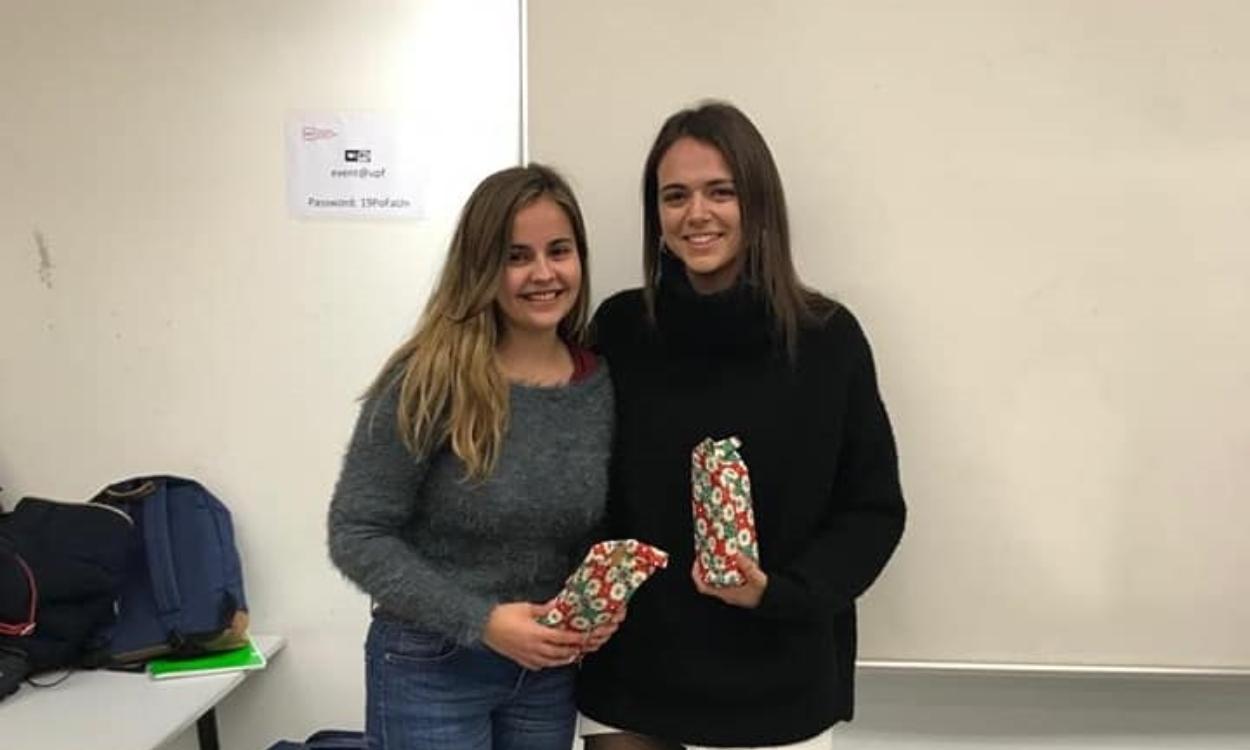 Carlota Delso y Paula Villaseñor, ganadoras del Torneo LEDU STEM Cátedras Telefónica