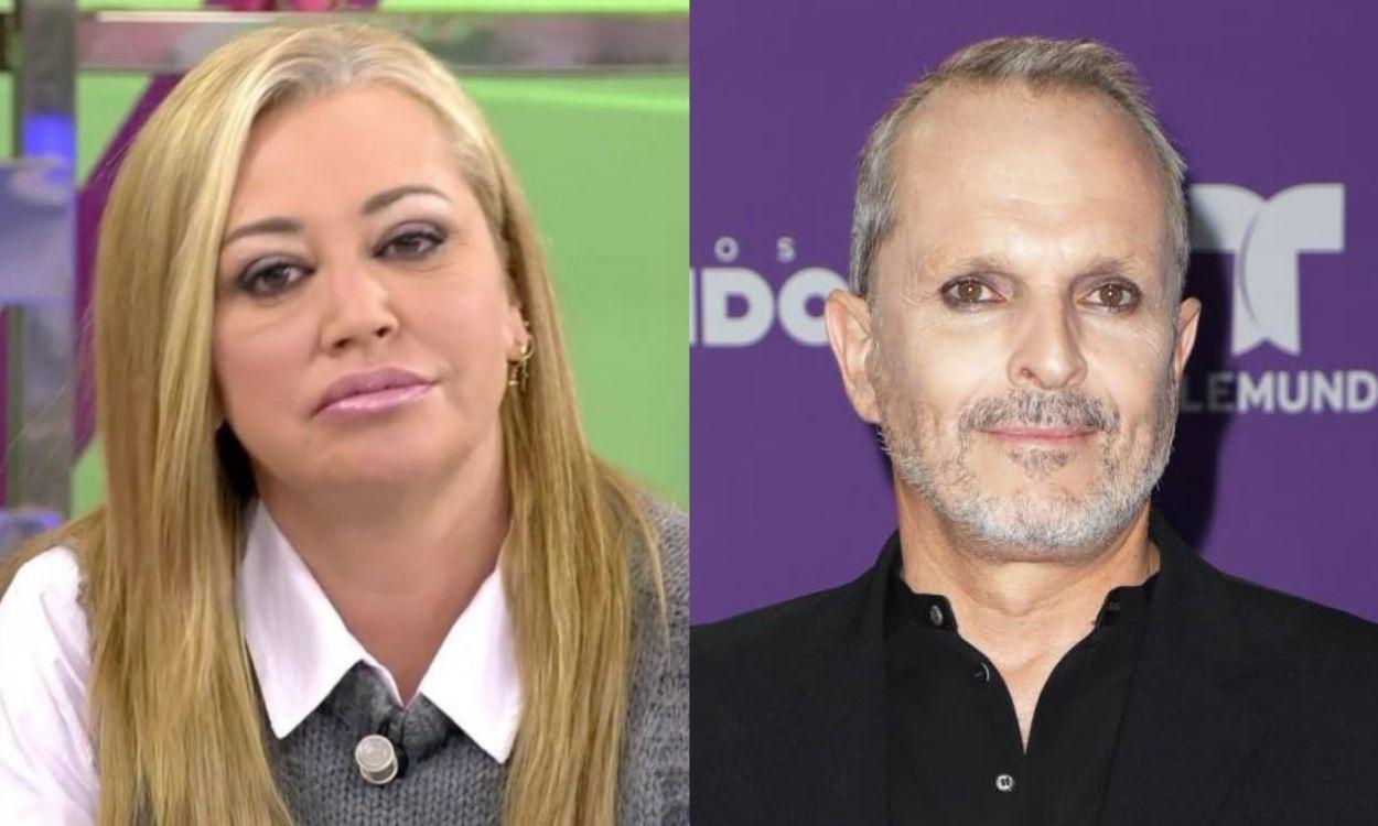 Belén Esteban y Miguel Bosé.