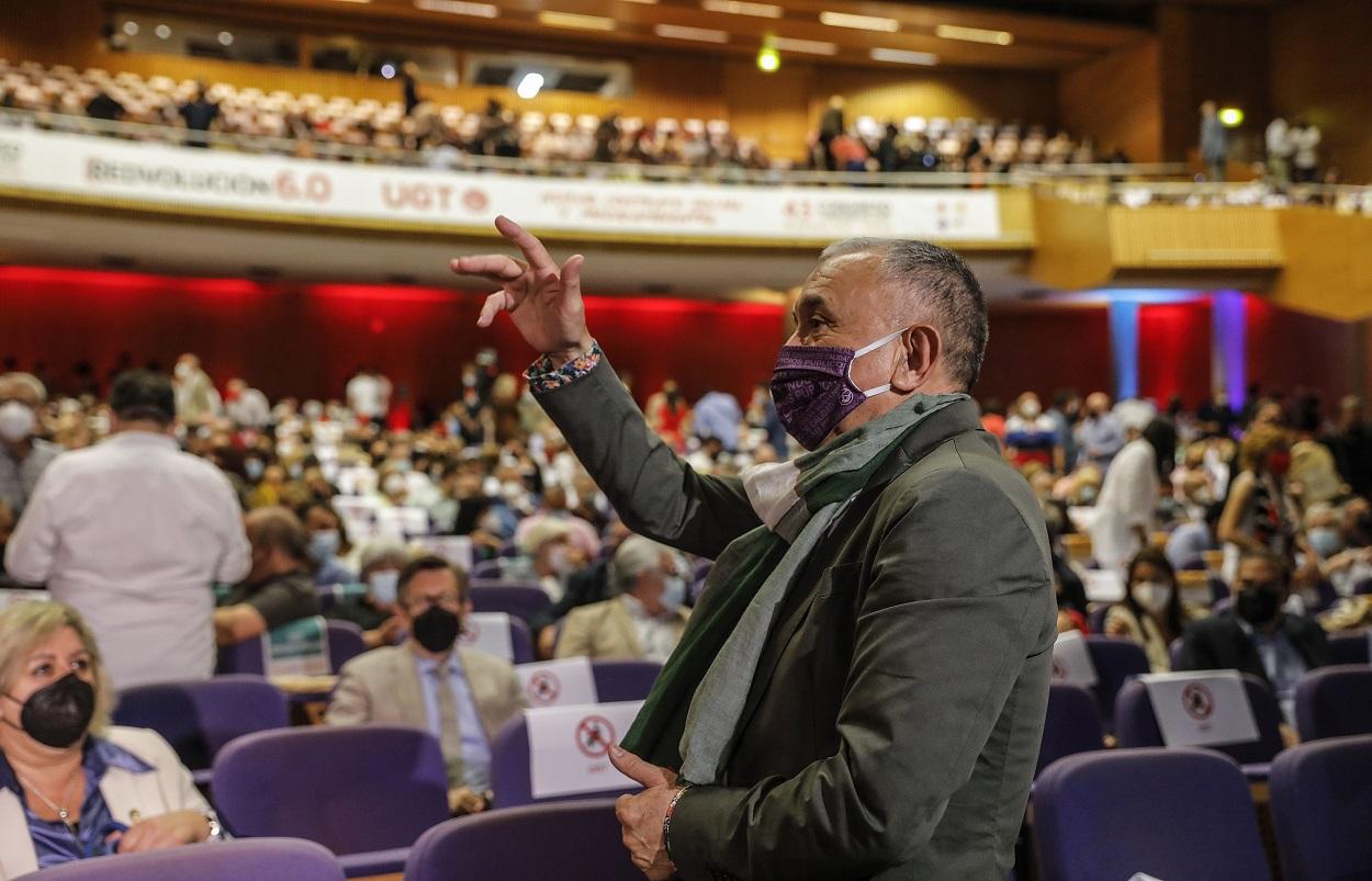 El secretario general de UGT, Pepe Álvarez, en el Congreso Confederal. Europa Press