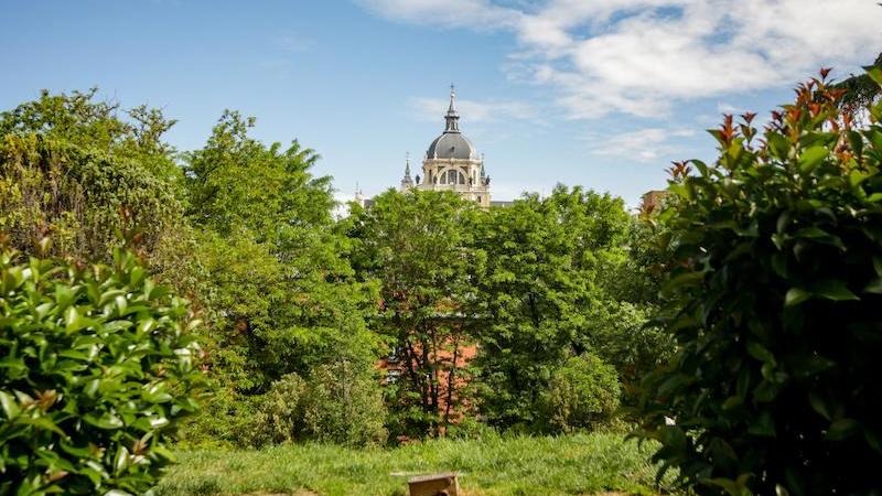 Jardín de las Vistillas. Europa Press