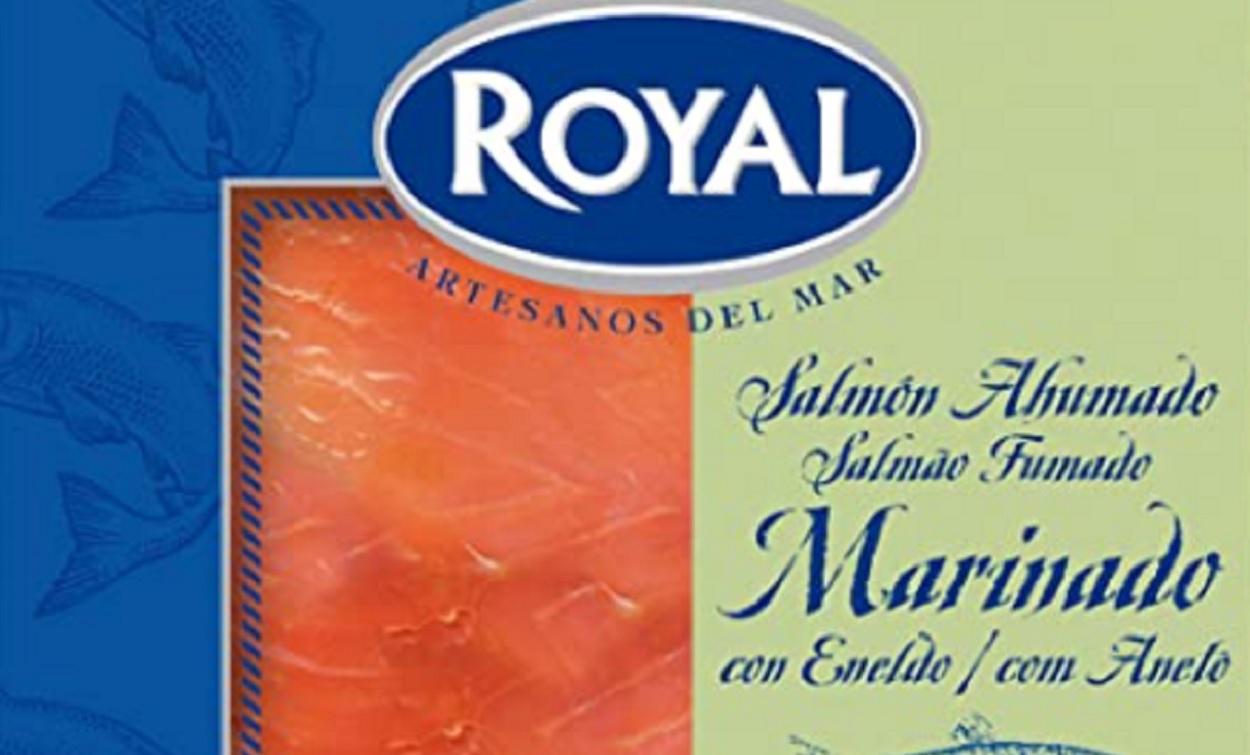 Salmón marinado de la marca Royal