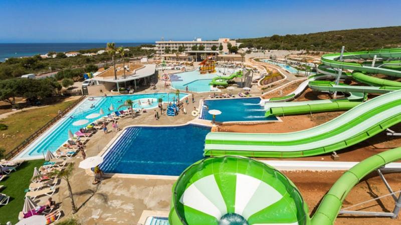 El parque Splash de Menorca