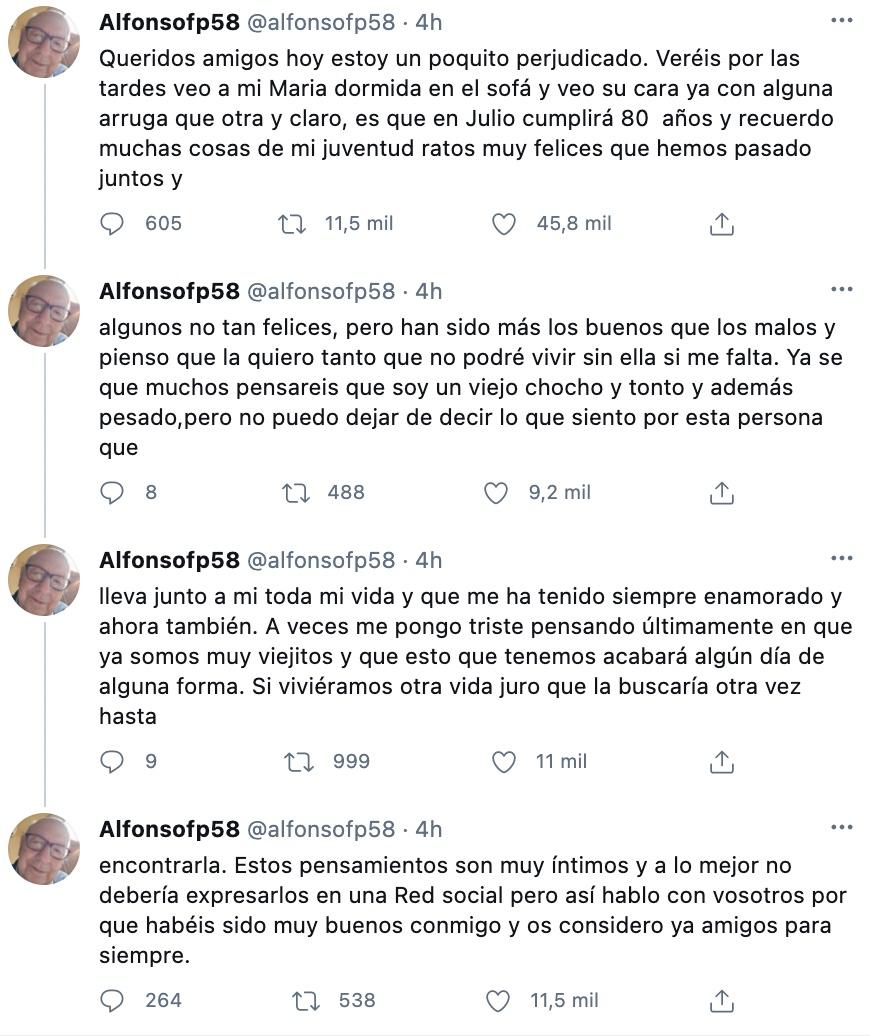 Tuit de Alfonso Tuit de Alfonso