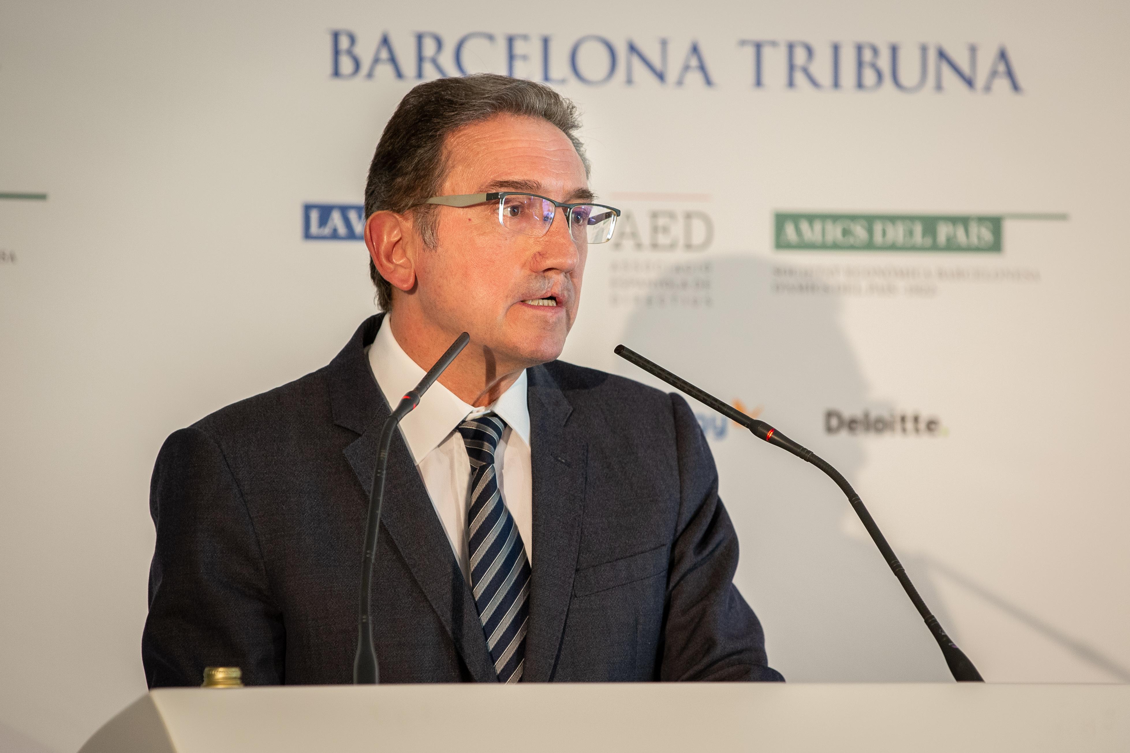El exdirector general de la FundaciónLa Caixa Jaume Giró será consejero de Economía de Cataluña. Europa Press