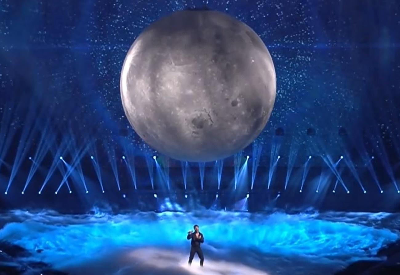 Actuación de Blas Cantó en Eurovisión 2021