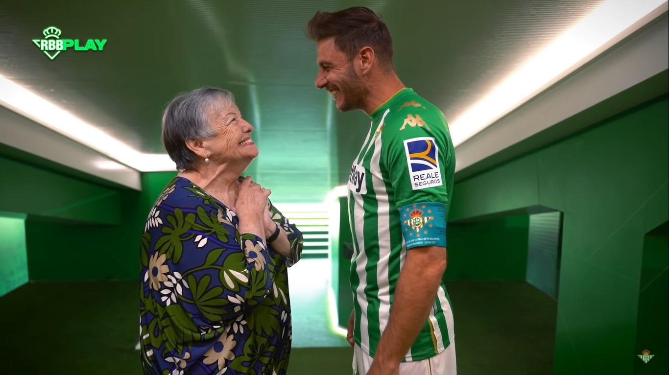 María Galiana y Joaquín. Real Betis.