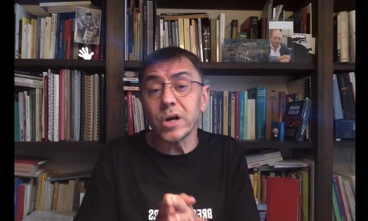 Juan Carlos Monedero anuncia que deja 'El programa de Ana Rosa' y 'Cuatro al día'. TWITTER