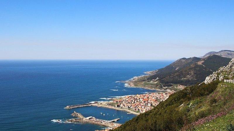 A Guarda, pueblo en la costa de Pontevedra